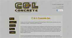 Desktop Screenshot of candlconcrete.net